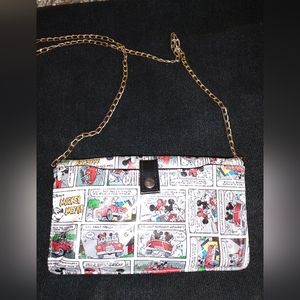 Mickey mouse comic purse